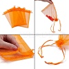 Organza Gift Bags with Drawstring OP-R016-13x18cm-14-4