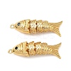 Brass Micro Pave Cubic Zirconia Pendants KK-H526-01C-G-1