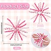 8Pcs Cloth Curly Ribbon Bows AJEW-SP0001-48E-2