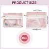 Velvet Clutch Zipper Bags AJEW-WH0270-758-2