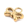 Ion Plating(IP) 304 Stainless Steel Charms STAS-P379-22G-2