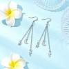 304 Stainless Steel Dangle Earrings EJEW-JE06576-1