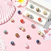 20Pcs Handmade Porcelain Beads PORC-YW0001-39A-5