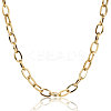 PVD Vacuum Plating 304 Stainless Steel Cable Chains CHS-CJ0001-15G-7