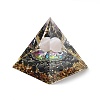 Orgonite Pyramid Resin Energy Generators DJEW-D013-01H-2