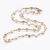 304 Stainless Steel Chain Necklaces STAS-P164-27G-1