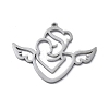 Mother's Day 304 Stainless Steel Pendants STAS-I327-17P-1