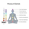 Chandelier Suncatchers Prisms Octogon Glass Chakra Hanging Pendant LS-AJEW-G025-C01-2