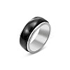 Rotatable 304 Stainless Steel Finger Rings FS-WGF1F3F-04-2