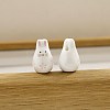 Handmade Porcelain Beads with Cartoon Painted PW-WG0583E-04-1