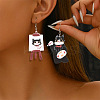 Acrylic Dangle Earrings FS-WG2F752-05-1