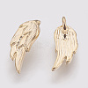 Brass Charms X-KK-T020-114G-2