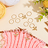 Bees Brass Pendant Decorations HJEW-AB00628-4