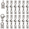 20Pcs 304 Stainless Steel Lobster Claw Clasps STAS-YW0003-19-1