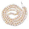 Electroplate Glass Beads Strands EGLA-N002-13-A11-2