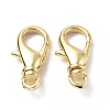 Eco-Friendly Rack Plating Brass Lobster Claw Clasps KK-F845-13G-2