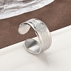 304 Stainless Steel Open Cuff Rings RJEW-A079-01B-P-2