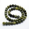 Natural Xinyi Jade/Chinese Southern Jade Beads Strands G-I199-07-4mm-2