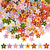 240Pcs 8 Colors Sakura Resin Cabochons FIND-SC0019-68-1