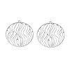 Non-Tarnish 304 Stainless Steel Pendants STAS-N095-094-1