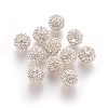 Alloy Rhinestone Beads RB-A034-10mm-A01S-1
