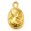 Ion Plating(IP) 304 Stainless Steel Pendants STAS-M070-09G-1