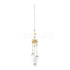Glass Teardrop Big Pendant Decorations LS-HJEW-M005-05A-G-1