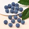 Pave Disco Ball Beads LS-RB-Q195-14mm-2-4