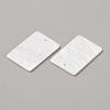 Natural Freshwater Shell Pendants SHEL-TAC0001-03-2
