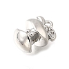 Brass Micro Pave Cubic Zirconia Charms KK-C096-06P-2
