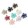 10Pcs UV Plated Iridescent Opaque Resin Pendants PW-WG9DE9F-11-1