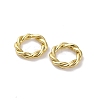 Brass Linking Rings KK-U042-01G-02-2