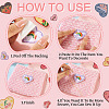Heart Polyester Computerized Embroidery Cloth Iron on/Sew on Patches PATC-TAC0011-01-5