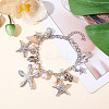 Trendy Charm Bracelets BJEW-PH0004-03-4