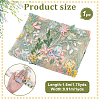 Flower Pattern Polyester Lace Fabic DIY-WH0061-019A-2
