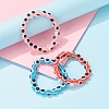 250Pcs 10 Colors Resin Beads RESI-YW0001-05-5