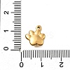304 Stainless Steel Charms STAS-R159-23G-3