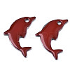 201 Stainless Steel Enamel Pendants X-STAS-N088-16I-1