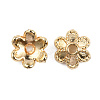 Brass Bead Caps KK-WH0035-59-1