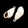Spray Painted Opaque Acrylic Pendants ACRP-F003-03S-2