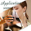 20Pcs Brass Hoop Earrings Findings KK-BBC0001-89A-6