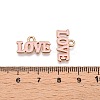 Valentine's Day Theme Alloy Enamel Pendants ENAM-T020-50D-03-3