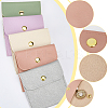 5Pcs 5 Colors PU Imitation Leather Jewelry Storage Bags ABAG-CL0001-04B-5