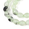 Natural Prehnite Beads Strands G-T142-82-3