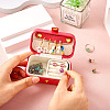 1Pc PU Imitation Leather Jewelry Box LBOX-TA0001-01D-6
