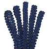 Polyester Braided Lace Trim OCOR-WH0110-14B-1