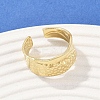 304 Stainless Steel Cuff Rings RJEW-D332-012L-G-1