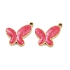 Ion Plating(IP) 304 Stainless Steel Enamel Pendants STAS-I309-01D-1