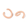 Spray Painted Iron Open Jump Rings IFIN-T017-04B-20-3