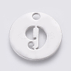 Non-Tarnish 304 Stainless Steel Pendants STAS-F233-09-P-1